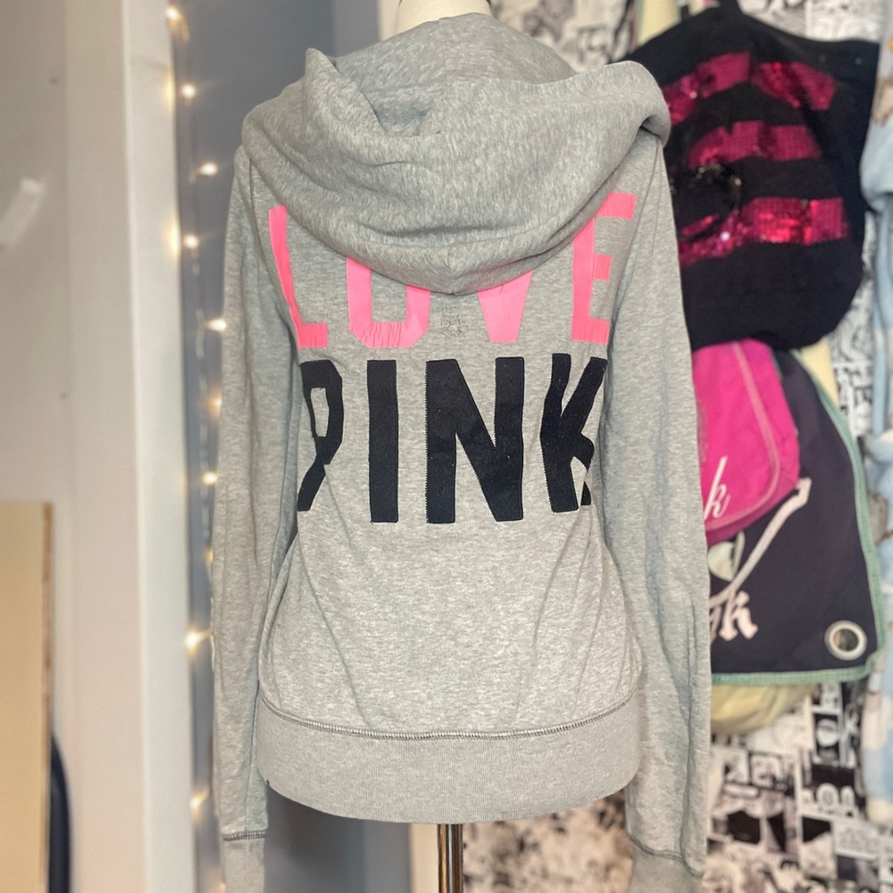 Y2k PINK Victoria's Secret jacket